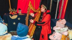 Gruselwusel mit der Harfe